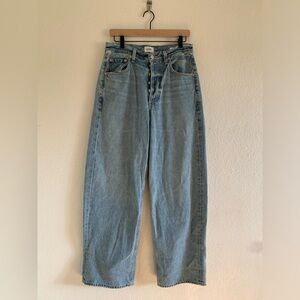 Citizens Of Humanity Ayla Jeans Baggy Blue- Women’s Size 27 Button Fly High-Rise